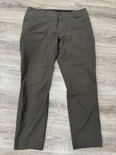 Kuhl Resistor Lite Chino Pants Mens 36x30 Brown Lightweight Stretchy Hiking Work