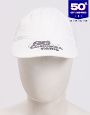 RRP€334 BALENCIAGA Gabardine Baseball Cap Hat Size M White Logo Made in Italy