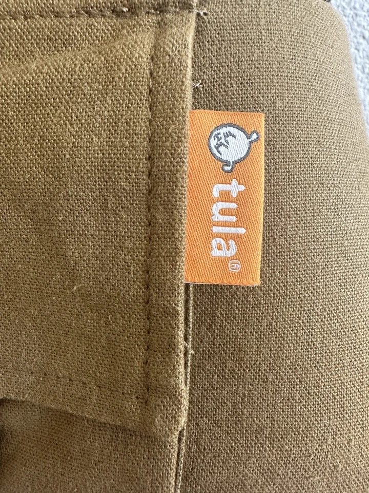 Portabebés Baby Tula Explore verde oliva cáñamo algodón bebé a niño pequeño Foto 3 de 4