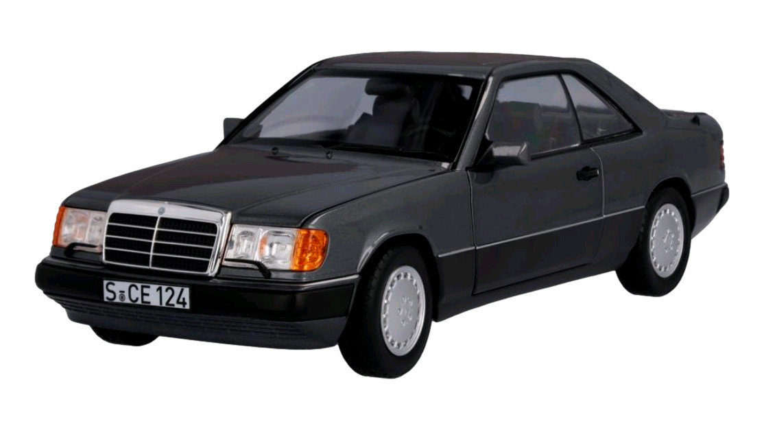 Mercedes 300 CE W124 modele reduit 1:18 voiture de collection pour decoration bureau