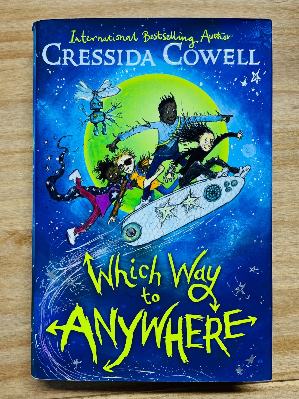 WHICH WAY TO ANYWHERE by CRESSIDA COWELL - signed by the author (SB5087)