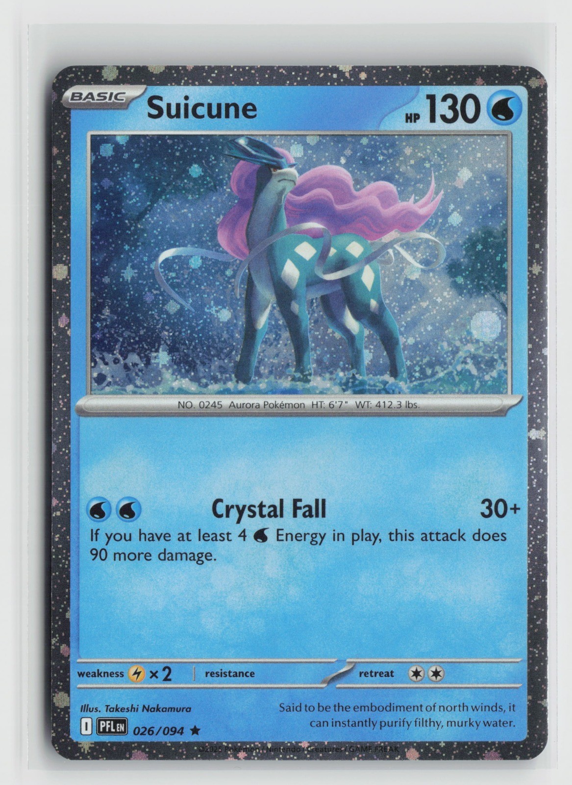 Suicune (Cosmos Holo) Rare Miscellaneous Cards & Products 026/094 NM