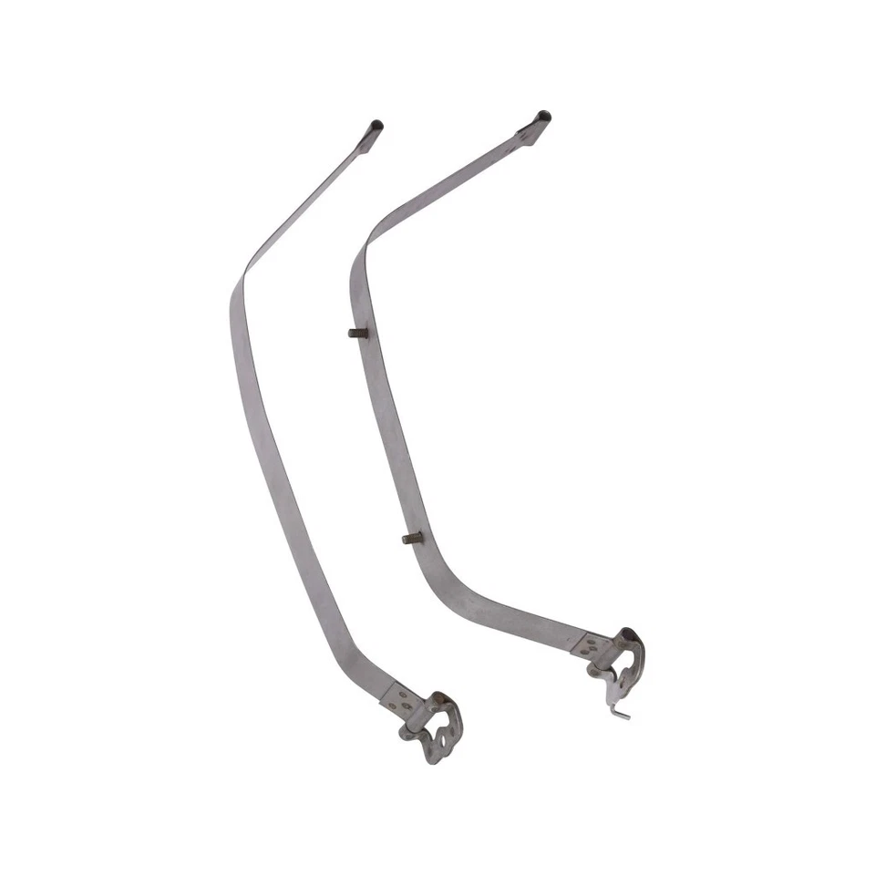 For GMC C4500/C5500 Topkick 2006-2009 Fuel Tank Straps | Steel Galvanized Finish — 第 3/4 张图片