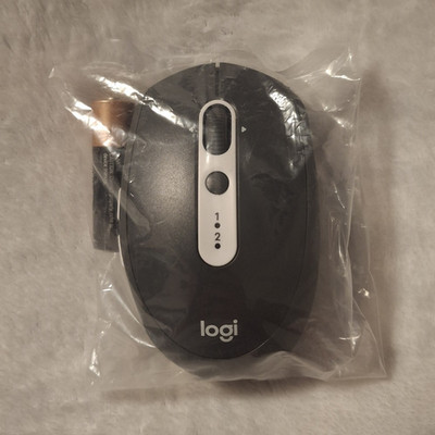 Logitech M585 Wireless Optical Mouse 1000 DPI 7-Button Programmable Black