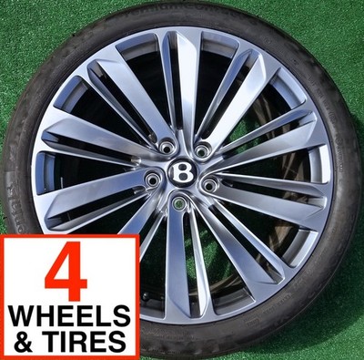 NEW Factory Bentley Wheels Tires Continental GT SPEED Edition 22 inch GTC OEM