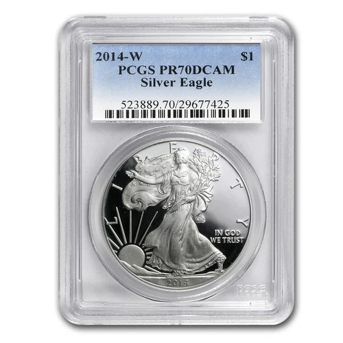 2014-W Proof American Silver Eagle PR-70 PCGS