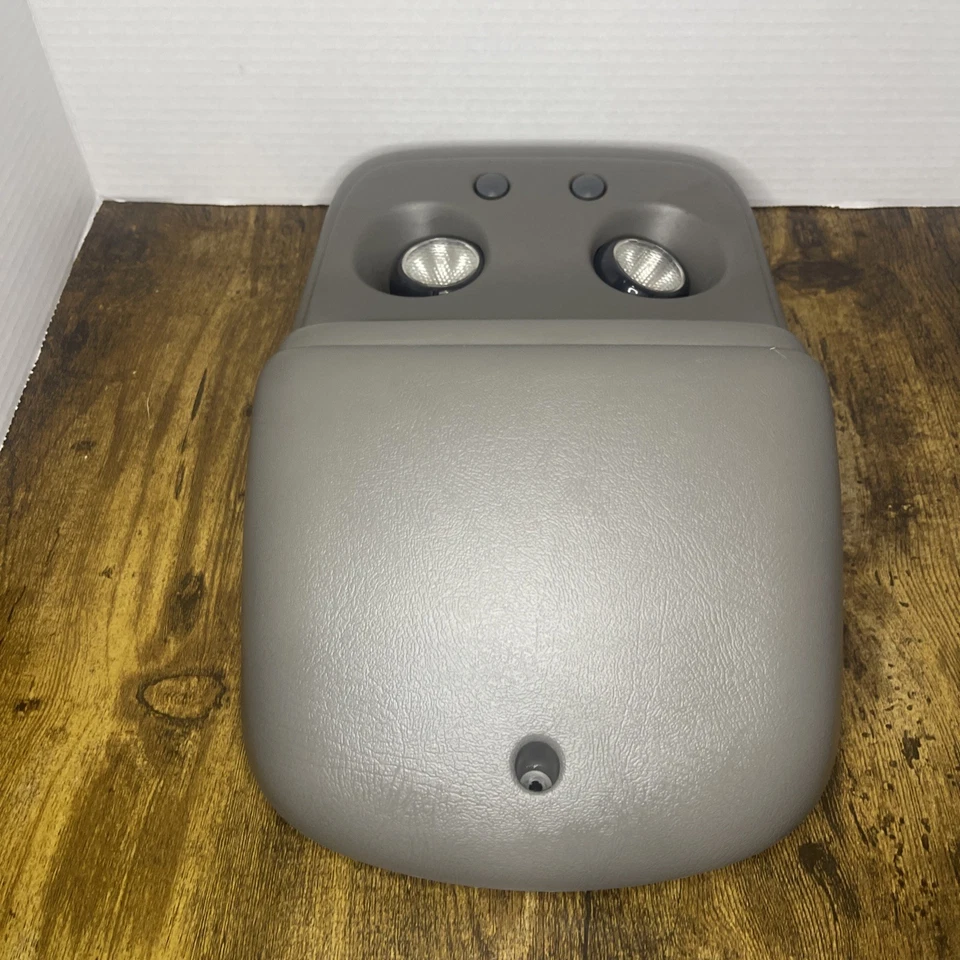 Chevy Silverado Yukon Tahoe 1999-2006 consola superior domo mapa luz 2 pines gris Foto 2 de 3