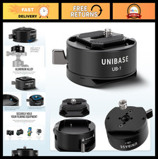 Quick Release Plate Kit for Camera Mount, Auto Lock Square QR, Compatible with D