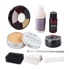 Liquid Latex Scar Wax SFX Makeup Kit for Fake Scars Wounds Burns Clown Zombie...