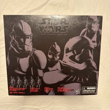 STAR WARS BLACK SERIES CLONE TROOPER STORMTROOPER 4 FIGURE PACK AMAZON EXCLUSIVE