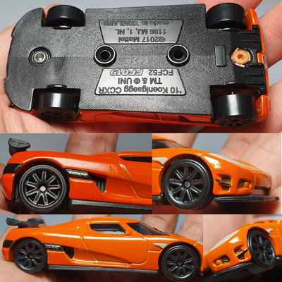 Mattel 1/55 Koenigsegg Fast Furious Orange Loose Limited Edition