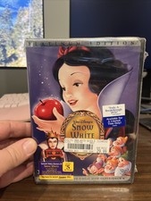 New Sealed Snow White And The Seven Dwarfs Platinum Edition DVD Disney 2 Discs