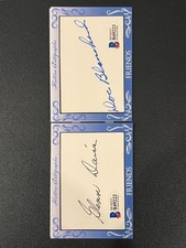 Glenn Davis Doc Blanchard Historic Autographs Booklet Friends N Foes Series