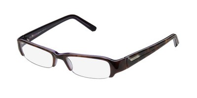 NEW GHOST IMOGEN EYEGLASSES TORTOISE BROWLINE HALF-RIM 50-17-0 TORTOISE PLASTIC