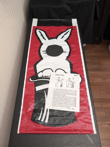 ROLL OUT KID TO RABBIT ZAUBERSTAB Komödie Magier Requisite
