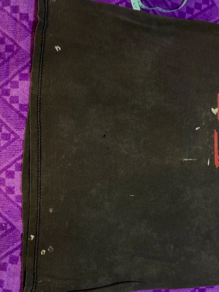 Vintage 90s Bush Razorblade Suitcase Band T Shirt Tultex Pre Giant Tag XL! - Image 4 of 4