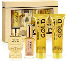 Men’s Luxury Skincare & Perfume Gift Set, Includes Mens Aftershave Balm, Perf