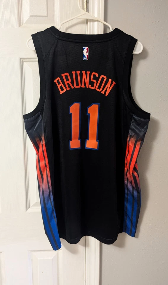 Camiseta deportiva Jalen Brunson New York Knicks 2026 edición llamativa Foto 4 de 4