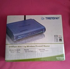 BNIP Trendnet Wireless Firewall Router 54Mbps 802.11g TEW-432BRP