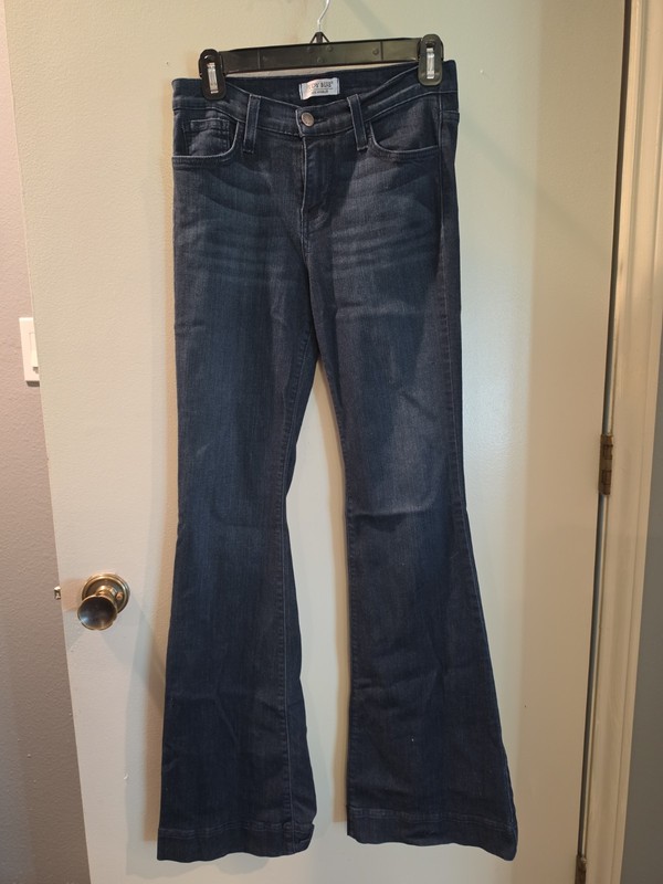 Judy Blue Women's Flared Leg, Stretch Denim Dark wash Jeans, Size 9/29