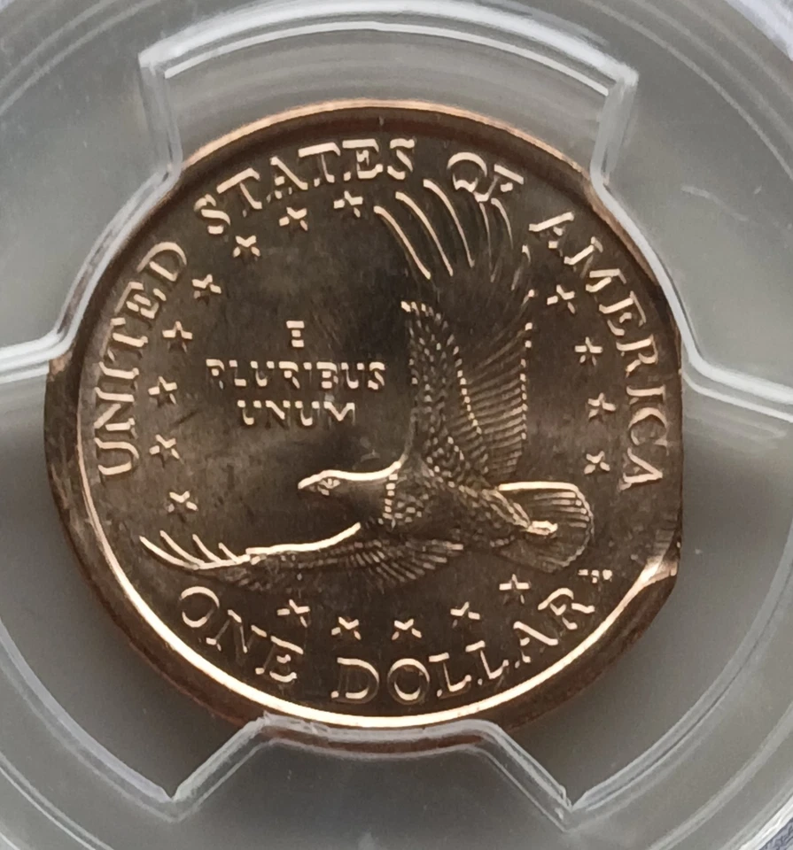 2000 P Sacagawea 6% Straight Clip Error Dollar PCGS MS67 GEM - Image 4 of 4