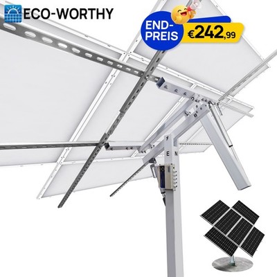 Solarmodul Kit Tracking System Dual Axis with Tracker Controller für Solaranlage