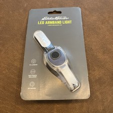 Eddie Bauer Blue LED Armband Light Safety Light Running Walking Jogging NEW
