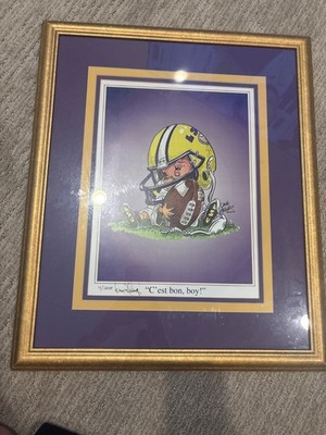 Used in excellent condition C'est bon, boy framed print