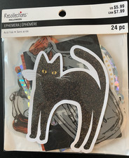 RECOLLECTIONS HALLOWEEN DIE CUT SHAPES EPHEMERA 24 PC VINTAGE