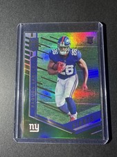 Saquon Barkley 2018 Panini Donruss Elite Green Foil Rookie Card #156 Nm-Mt. rookie card picture