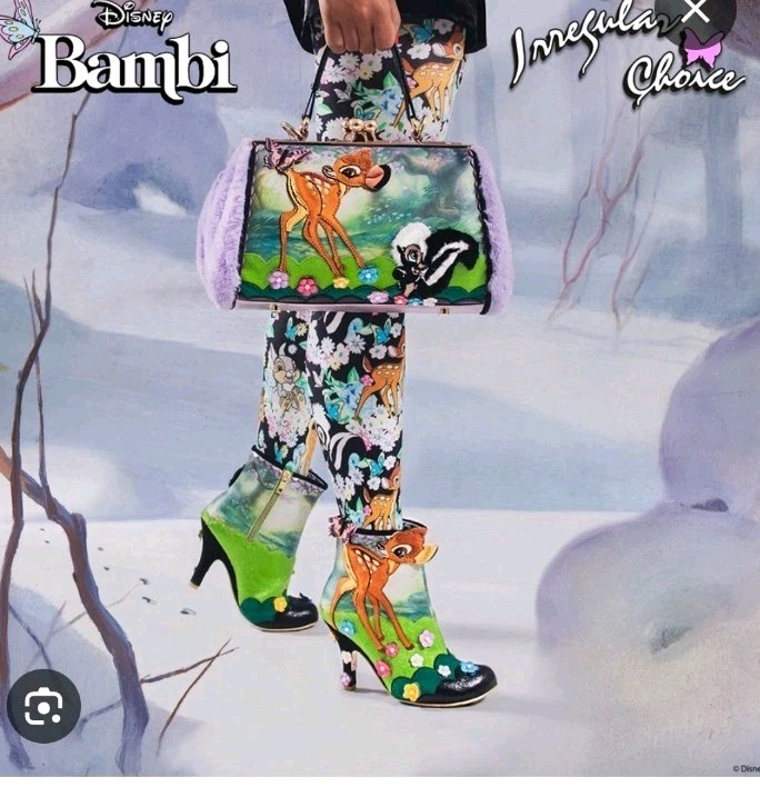 Irregular Choice Bambi Woodland UK3-8 READ INFORMATION