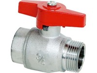 Kugelhahn Messing PN20 Voller Durchgang Mit FlüGelgriff R 1'' Igxag