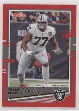 2020 Panini Donruss Press Proof Red Trent Brown #202 0b3