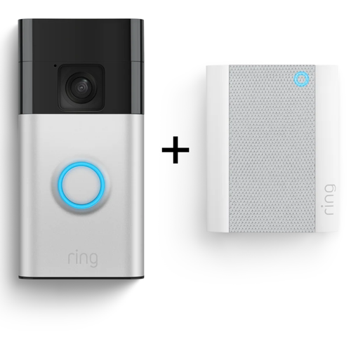 (2025) Ring Battery Doorbell + Chime Included - New Sealed 📦