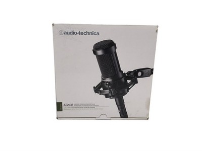 AUDIO-TECHNICA AT2035 CARDIOID CONDENSER MICROPHONE BLACK IN BOX (EPJ030824)