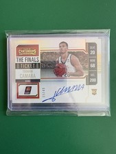 Toumani Camara 2023-24 Contenders 129 The Finals Ticket Rookie RC Auto 9/49
