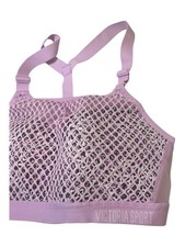 Victoria Secret Incredible Lightweight Max Sport Bra 32C Racerback Purple CUTE