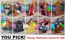 2025 Topps Chrome DISNEY Refractor Cards #1-200 ~ YOU/U PICK Complete Your Set