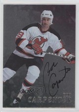 1998-99 ITG Be A Player Silver Auto Bob Carpenter #228 Auto 14pi