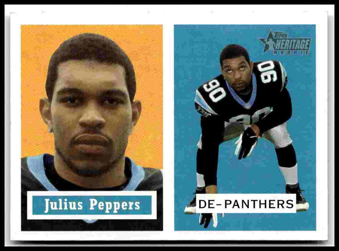 Julius Peppers Topps Heritage #157 Base