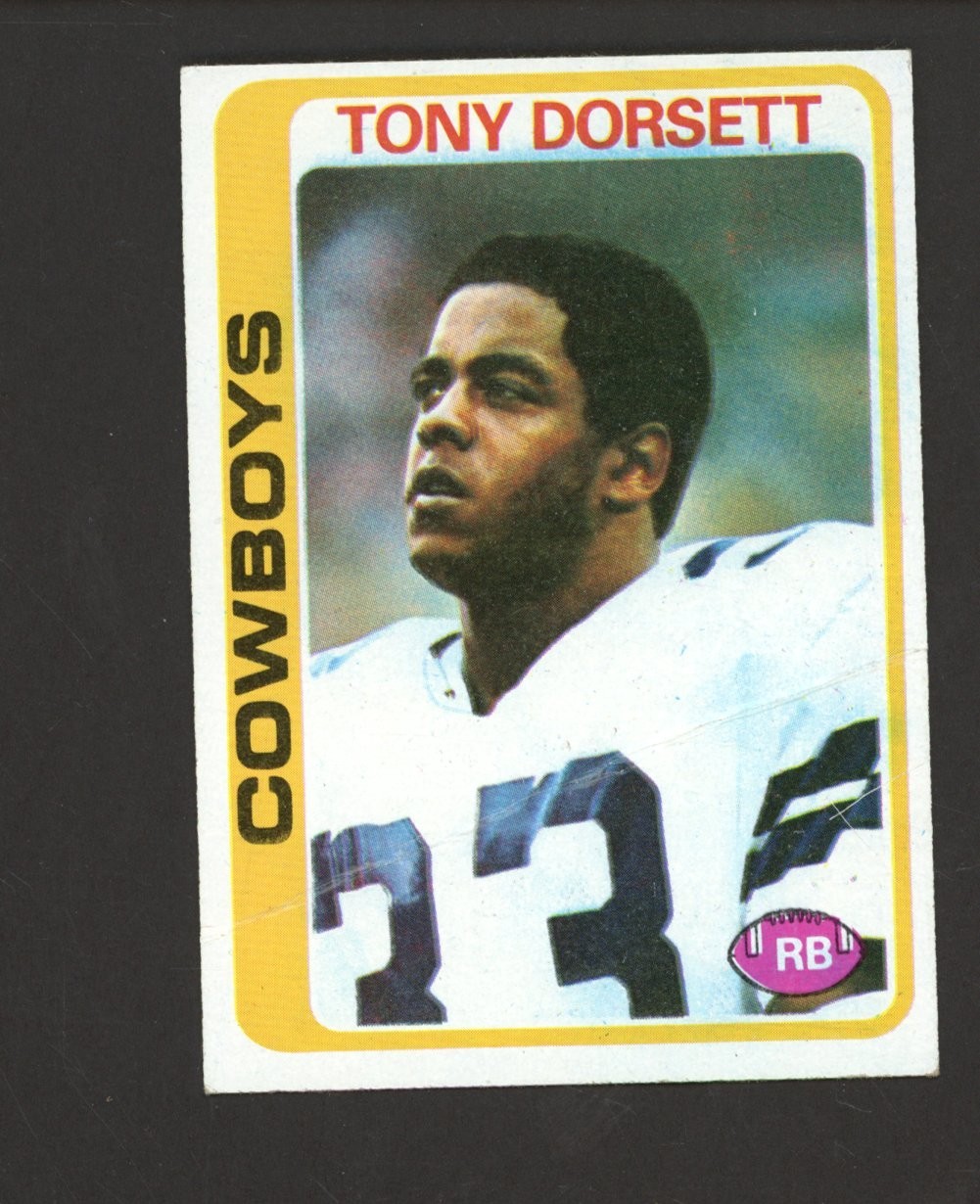 1978 Topps Football #315 Tony Dorsett HOF RC Rookie Dallas Cowboys