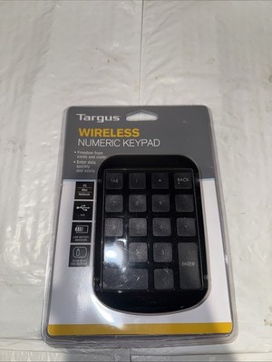 Targus Wireless Number Keypad Numeric Portable Function Keypad- AKP11US