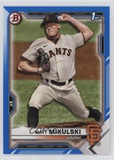 2021 Bowman Draft Blue 90/150 Matt Mikulski #BD-179 y0i