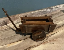 Wooden Miniature Wagon Cart Some Finish Issues