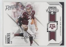 2016 Panini Prestige Alma Maters Johnny Manziel #9 0w8