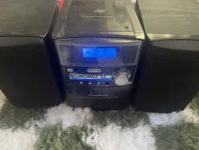 Isymphony Cd-Cdrw-am-fm Radio Micro Component system With Speakers Tested/Works