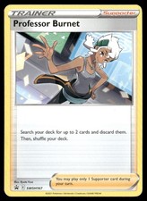 professor burnet pokemon card SWSH167 - Ultra Rare Card Type Professor Burnet (Full Art) -