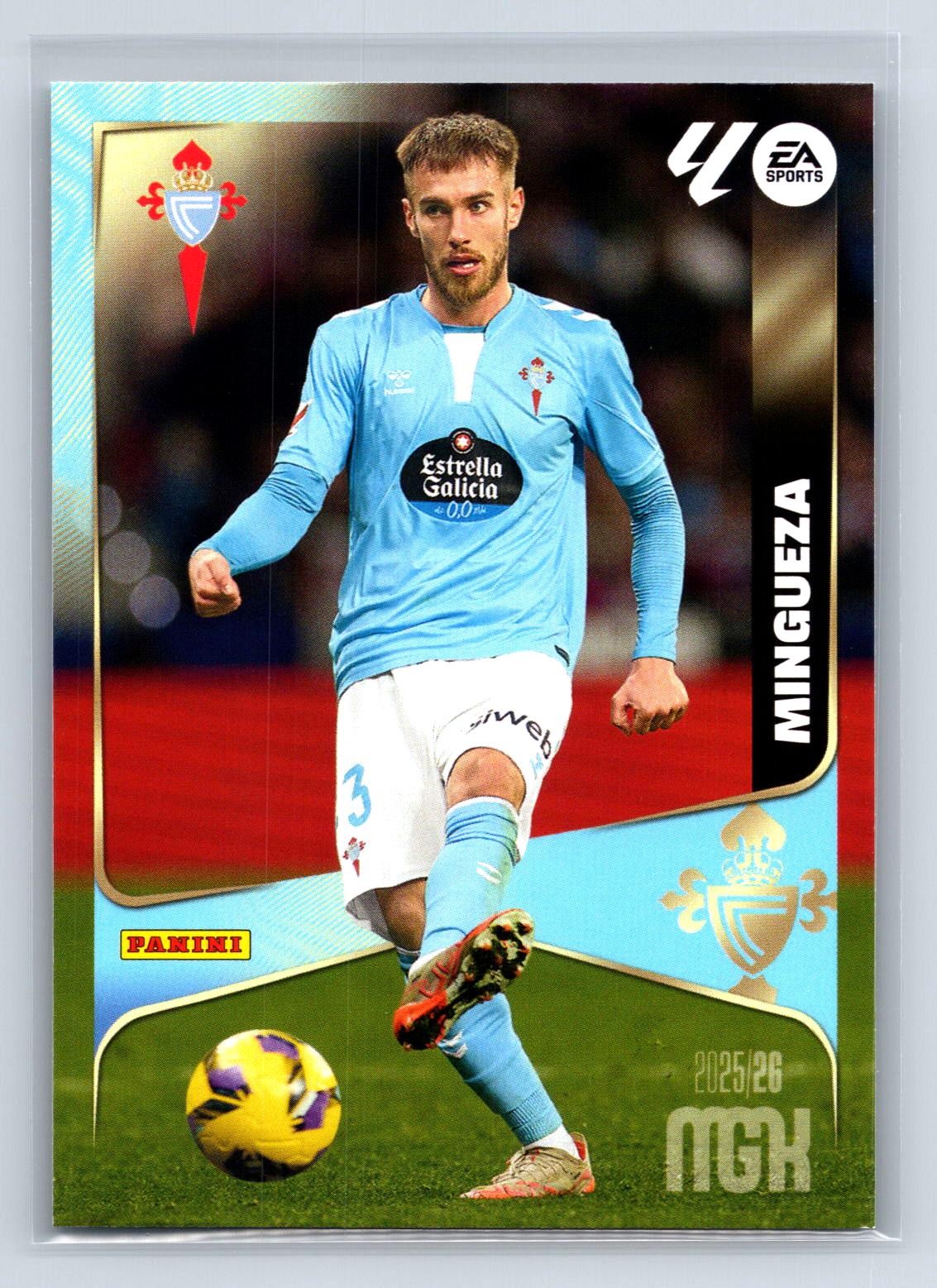 Mingueza 2025-26 Panini Megacracks Celta de Vigo #116