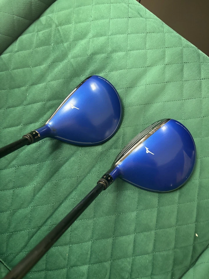 Mizuno GT 180 3 & 5 Wood Set / Tensei Orange 50 Stiff / New Midsize Grips - Image 2 of 4