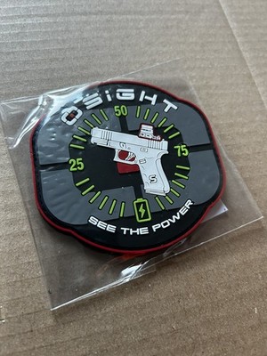 Olight Osight Morale Patch Taschenlampe Swag Torch Sammlerstück selten eingestellt
